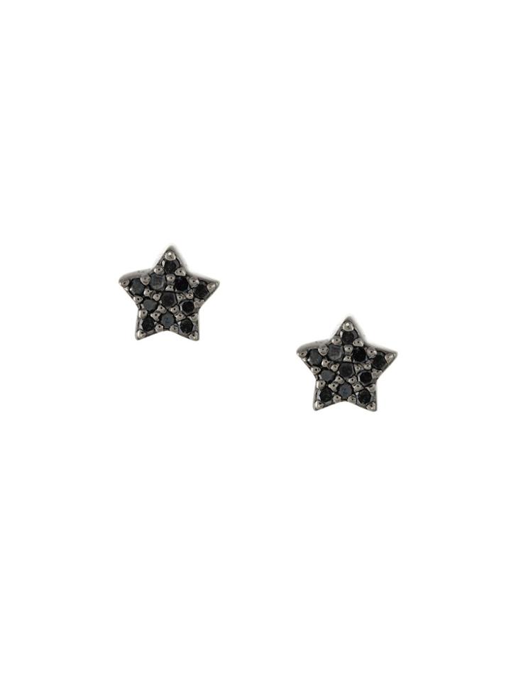 Astley Clarke Tiny Star Studs - Black