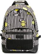 Ami Alexandre Mattiussi Side Buckle Printed Backpack