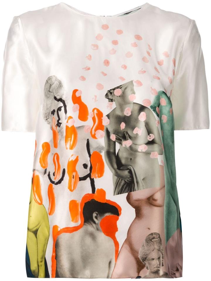 Marni Satin Blouse - White
