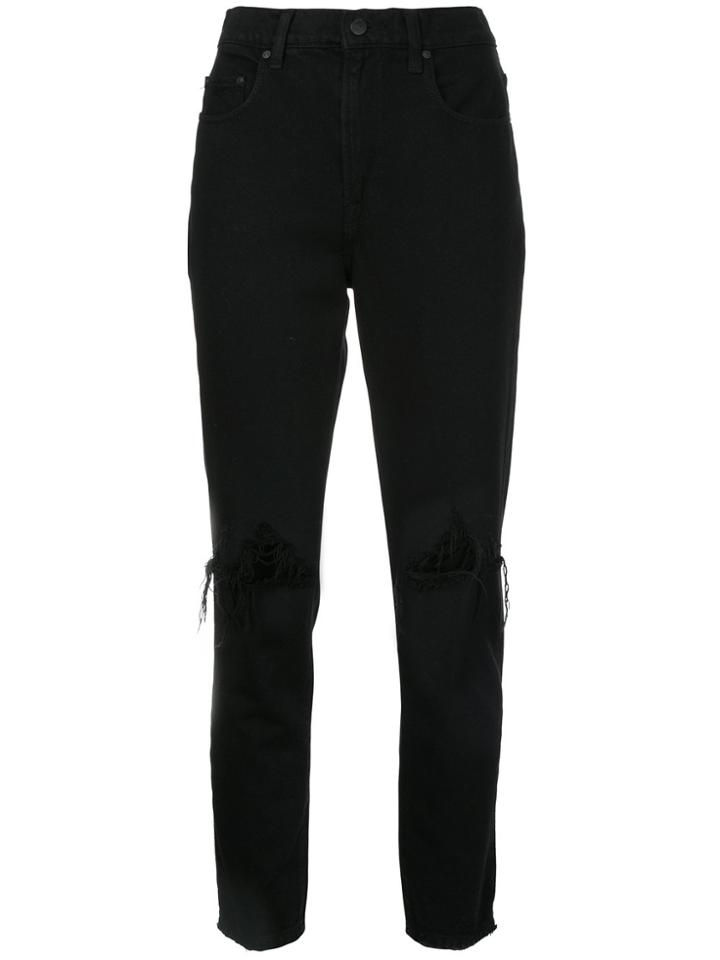 Nobody Denim Frankie Jean Ankle Allured - Black