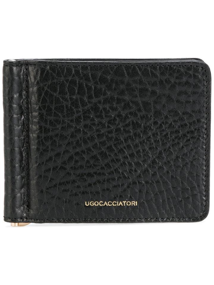 Ugo Cacciatori Bill Fold Wallet - Black