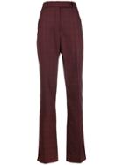 Calvin Klein 205w39nyc Plaid Trousers - Red