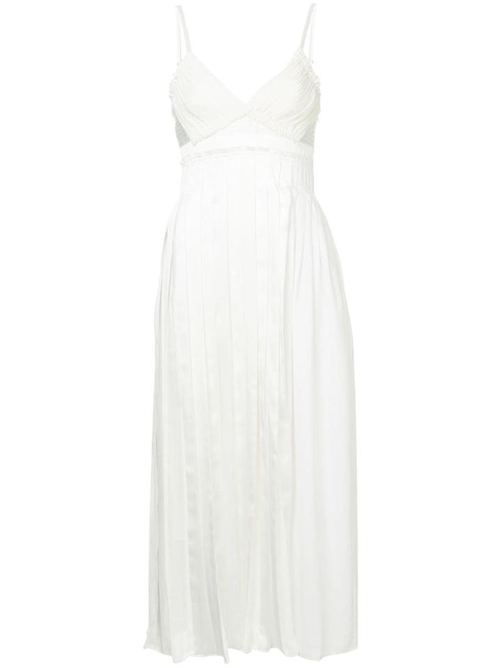 3.1 Phillip Lim Pleated White Dress