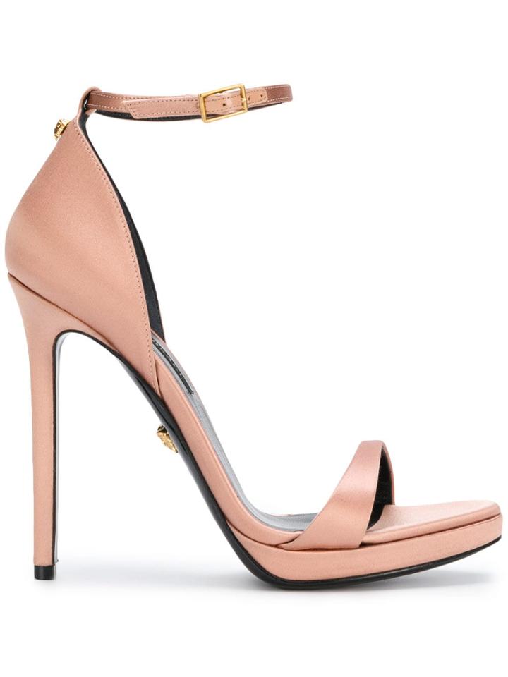 Versace Open-toe Pumps - Pink & Purple