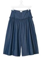 Fendi Kids Gathered Wide-legged Trousers - Unavailable