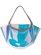 Wandler Mia Transparent Tote - Multicolour