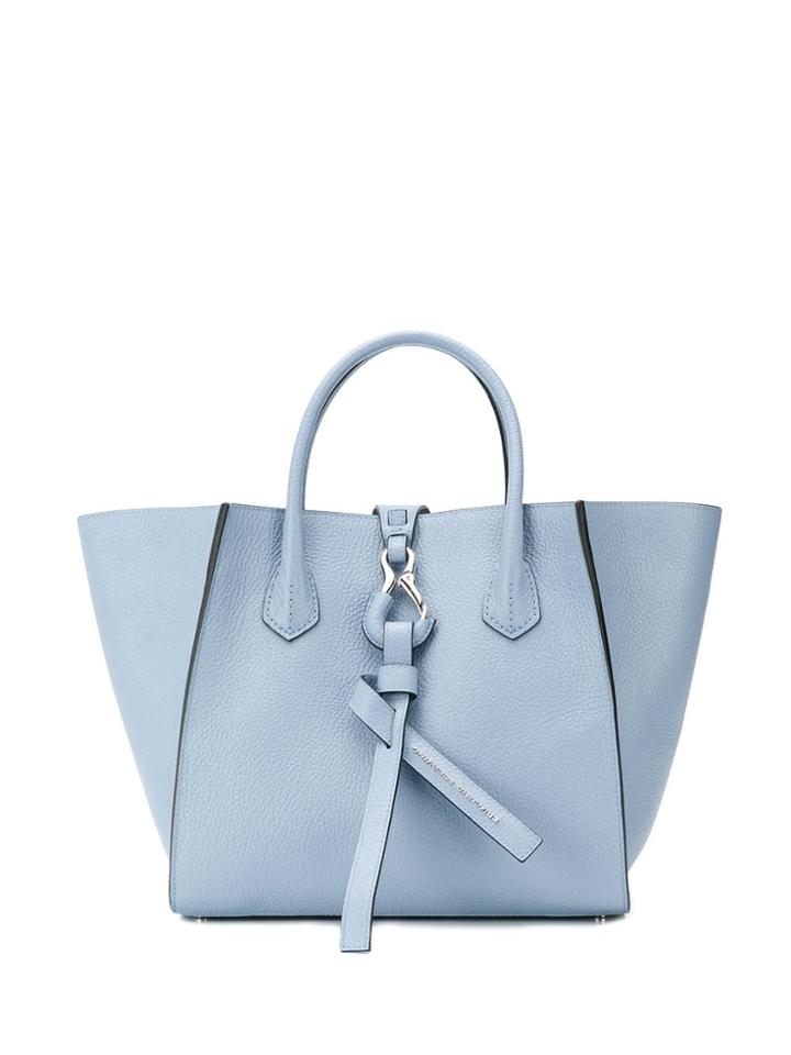 Ermanno Scervino Trapeze Shaped Tote - Blue