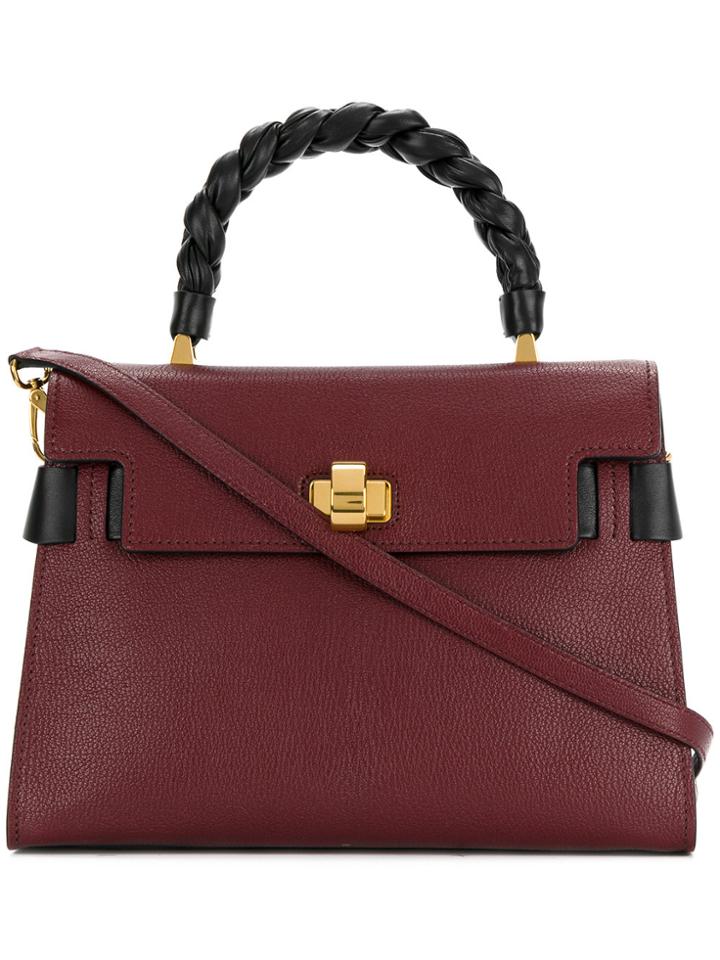 Miu Miu Flip Lock Tote - Red