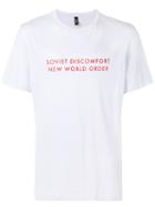 Omc - Soviet Discomfort T-shirt - Men - Cotton - S, White, Cotton