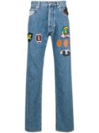 Loewe Patches Jeans - Blue