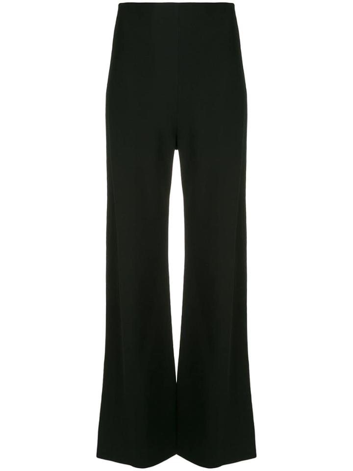 Ginger & Smart Structure Flared Trousers - Black