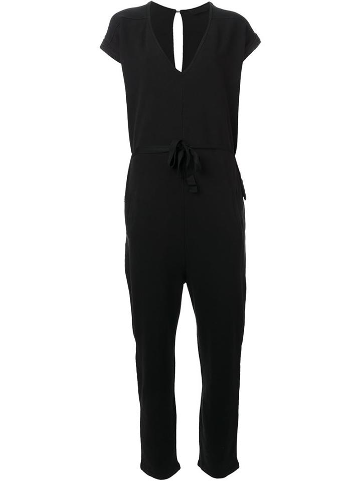 Humanoid Circle Jumpsuit, Women's, Size: S, Black, Cotton/linen/flax/spandex/elastane