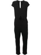 Humanoid Circle Jumpsuit, Women's, Size: S, Black, Cotton/linen/flax/spandex/elastane
