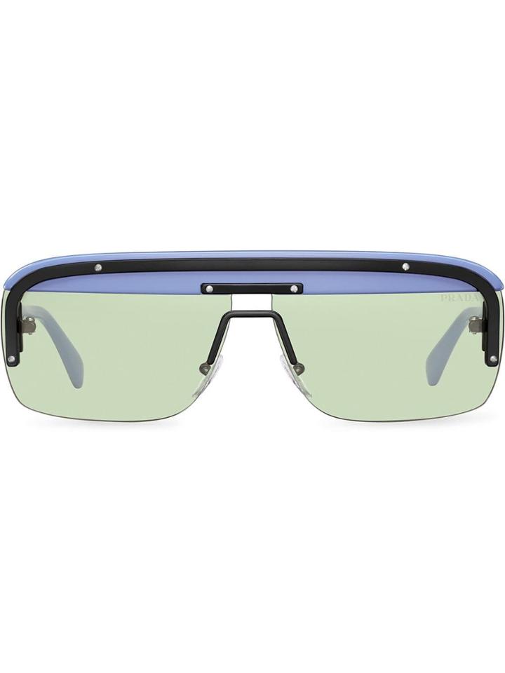 Prada Game Uni-lens Sunglasses - Green