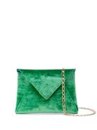 Tyler Ellis Lee Mini Envelope Clutch - Shamrock Green