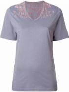 Maison Margiela Felted Print T-shirt - Pink