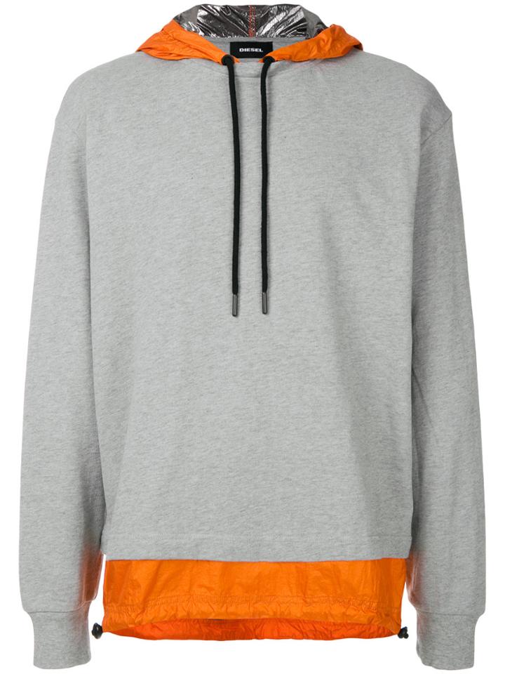 Diesel S-yava Hoodie - Grey