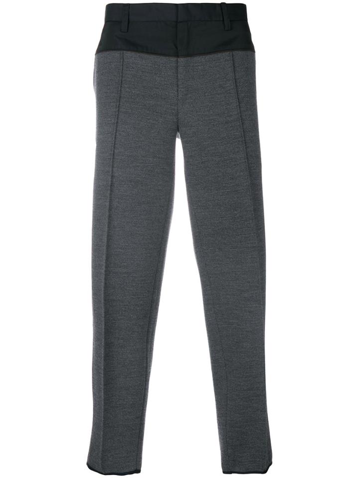 Kolor Contrast Suit Track Pants - Grey