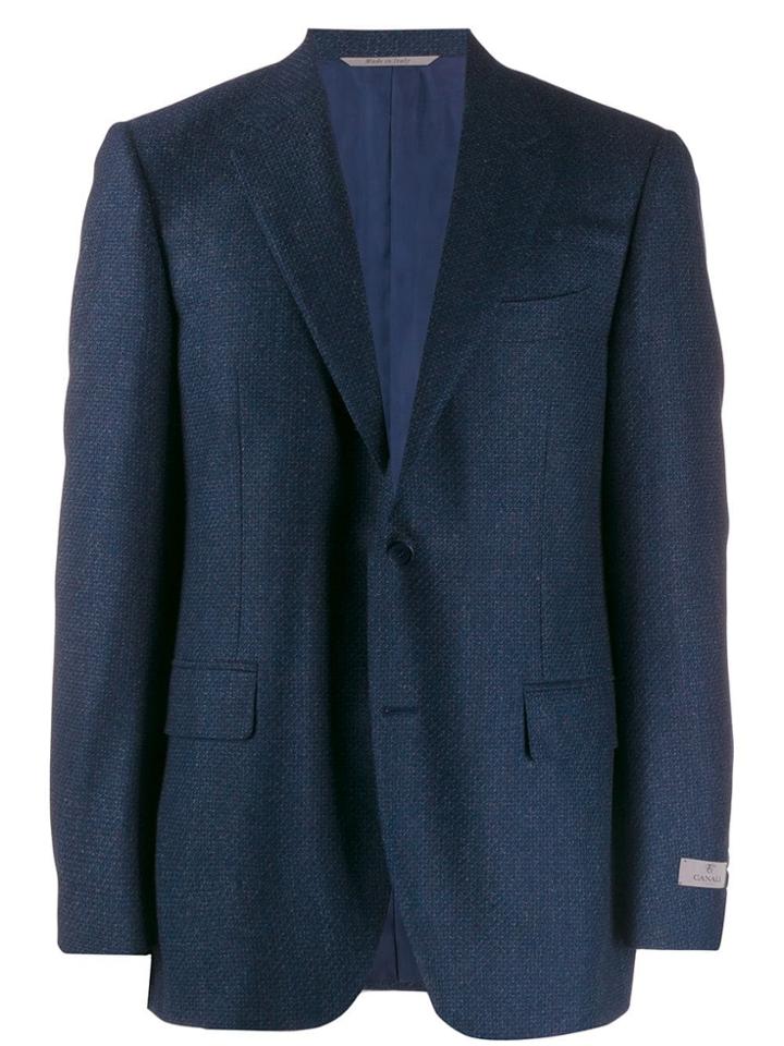 Canali Venezia Suit Jacket - Blue