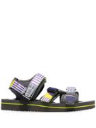 Suicoke Kisee Touch-strap Sandals - Multicoloured