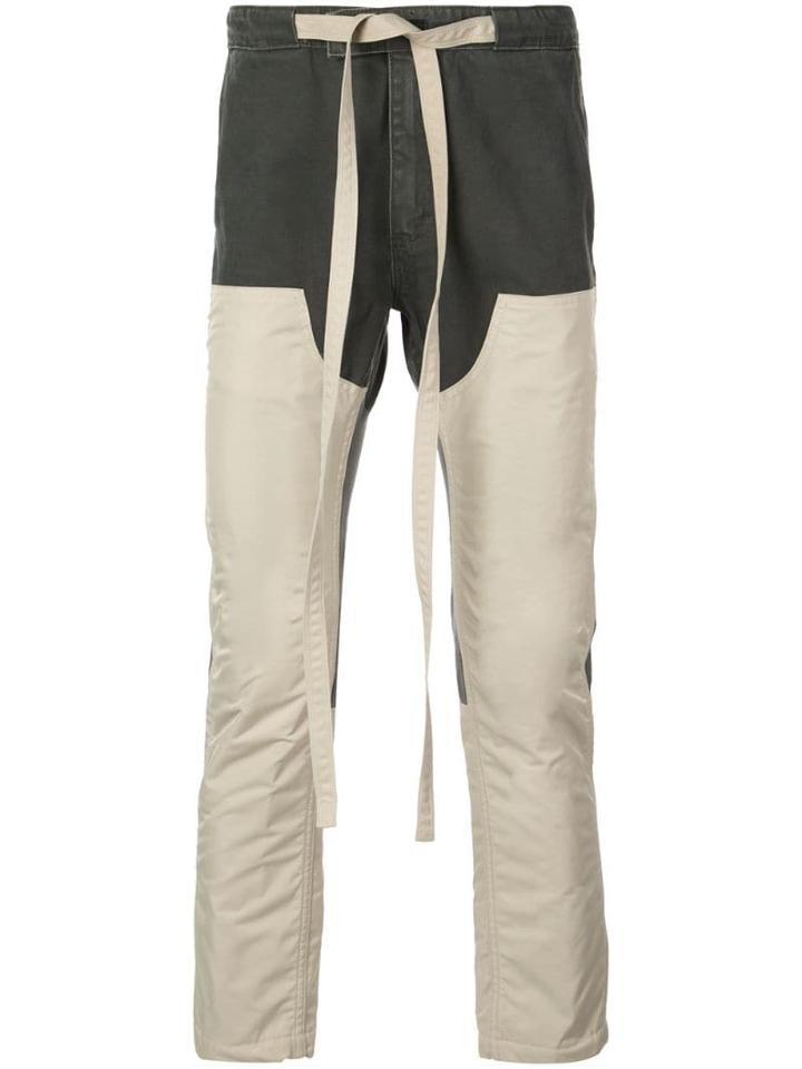 Fear Of God Patchwork Trousers - Grey