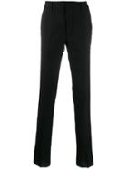 Alexander Mcqueen Slim-fit Tailored Trousers - Black