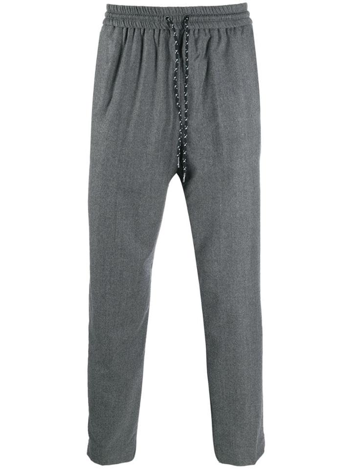 Kenzo Mid-rise Track Pants - Grey