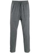 Kenzo Mid-rise Track Pants - Grey