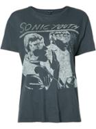 R13 Sonic Youth T-shirt, Women's, Size: Xs, Black, Cotton/cashmere
