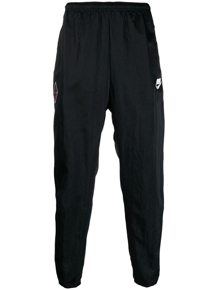 Nike Contrast Logo Track Pants - Black
