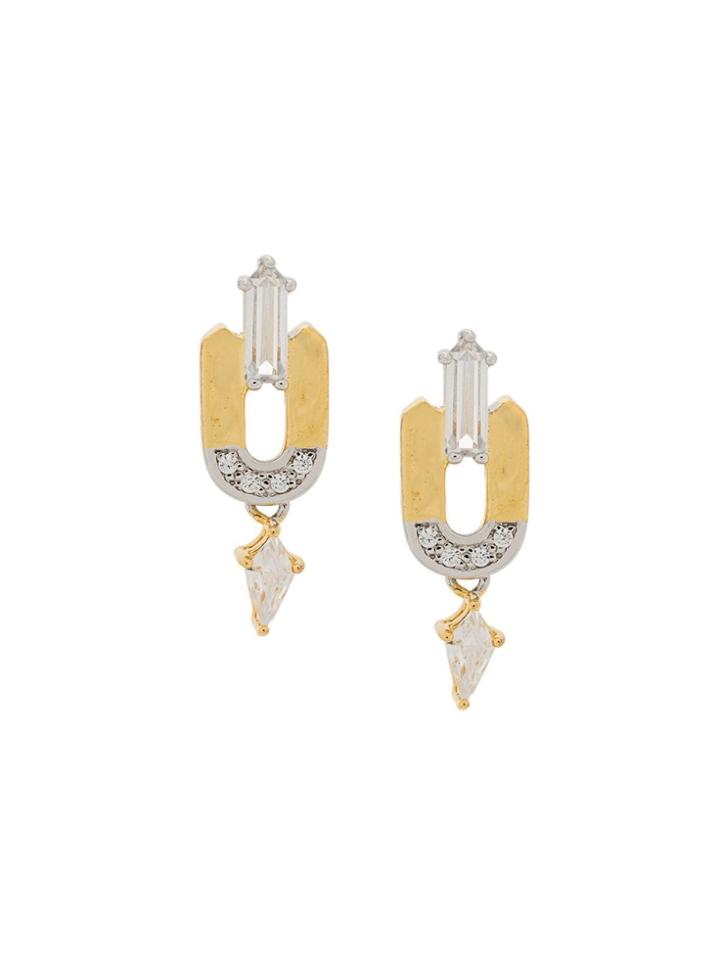 V Jewellery Leandra Earrings - Gold