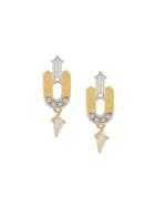 V Jewellery Leandra Earrings - Gold