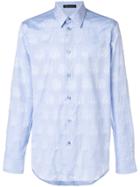 Versace Medusa Print Shirt - Blue