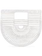 Cult Gaia - Mother Of Pearl Clutch - Women - Acrylic - One Size, White, Acrylic