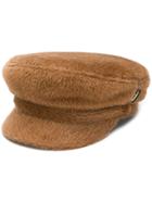 Borsalino Baker Boy Hat - Brown