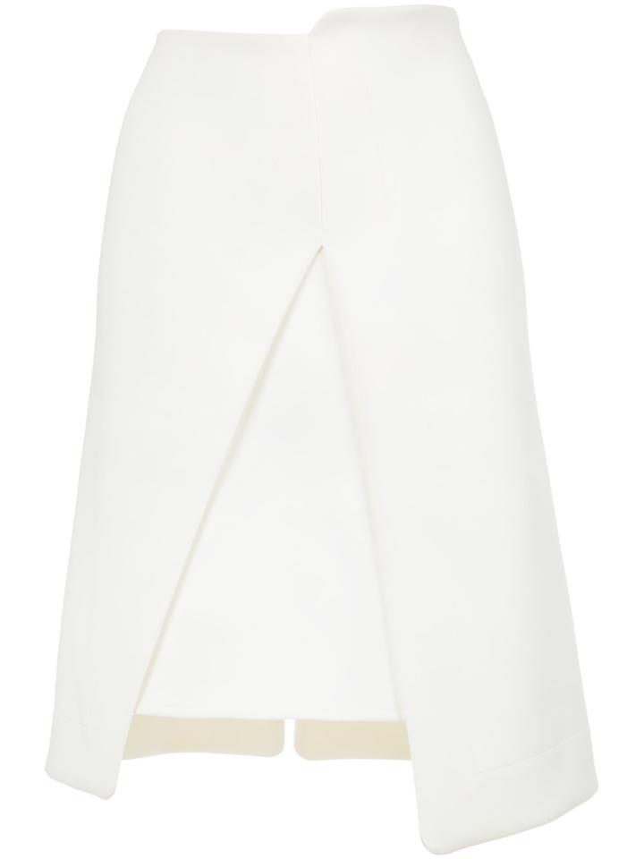 Gloria Coelho Asymmetric Neoprene Skirt - Unavailable