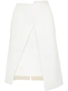 Gloria Coelho Asymmetric Neoprene Skirt - Unavailable