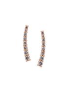 Alinka Dasha Diamond Slider Earrings - Metallic