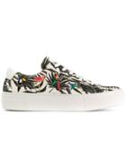 Moa Master Of Arts Tropical Flatform Sneakers - Nude & Neutrals