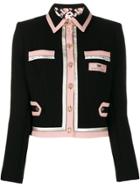 Elisabetta Franchi Tailored Wool Jacket - Black