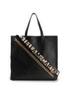 Stella Mccartney Chain Trim Tote Bag - Black
