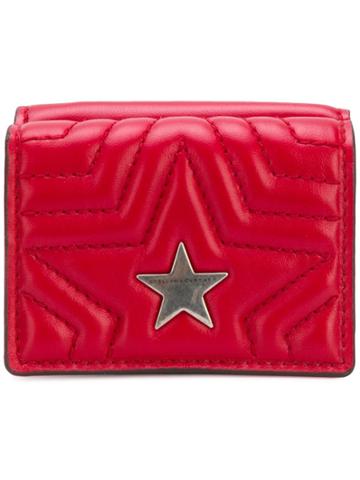 Stella Mccartney Stella Star Flap Wallet - Red