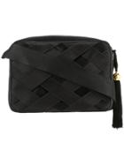 Chanel Vintage Ribbon Shoulder Bag - Black