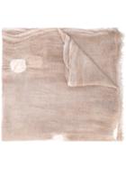 Faliero Sarti - Gigia Scarf - Women - Silk/modal/wool - One Size, Nude/neutrals, Silk/modal/wool