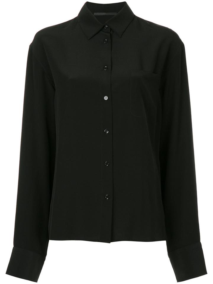 Haider Ackermann Classic Buttoned Shirt - Black