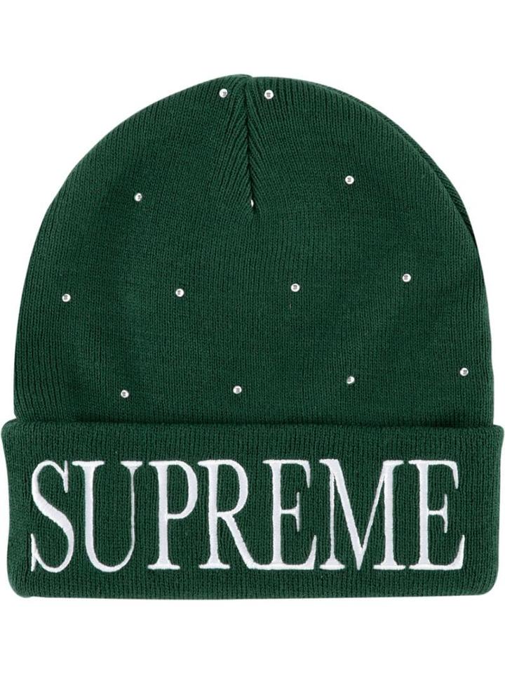 Supreme Studded Beanie - Green
