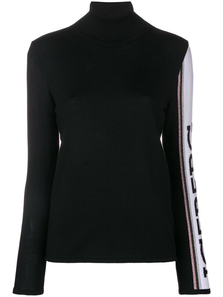 Iceberg Side Logo Jumper - Black