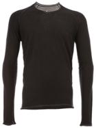 Label Under Construction Crew Neck Sweatshirt - Black