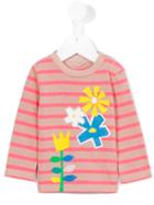 Stella Mccartney Kids - Floral Print Sweatshirt - Kids - Cotton/polyester - 6 Mth, Nude/neutrals
