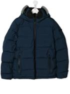 Ai Riders On The Storm Kids Teen Quilted Padded Jacket - Blue